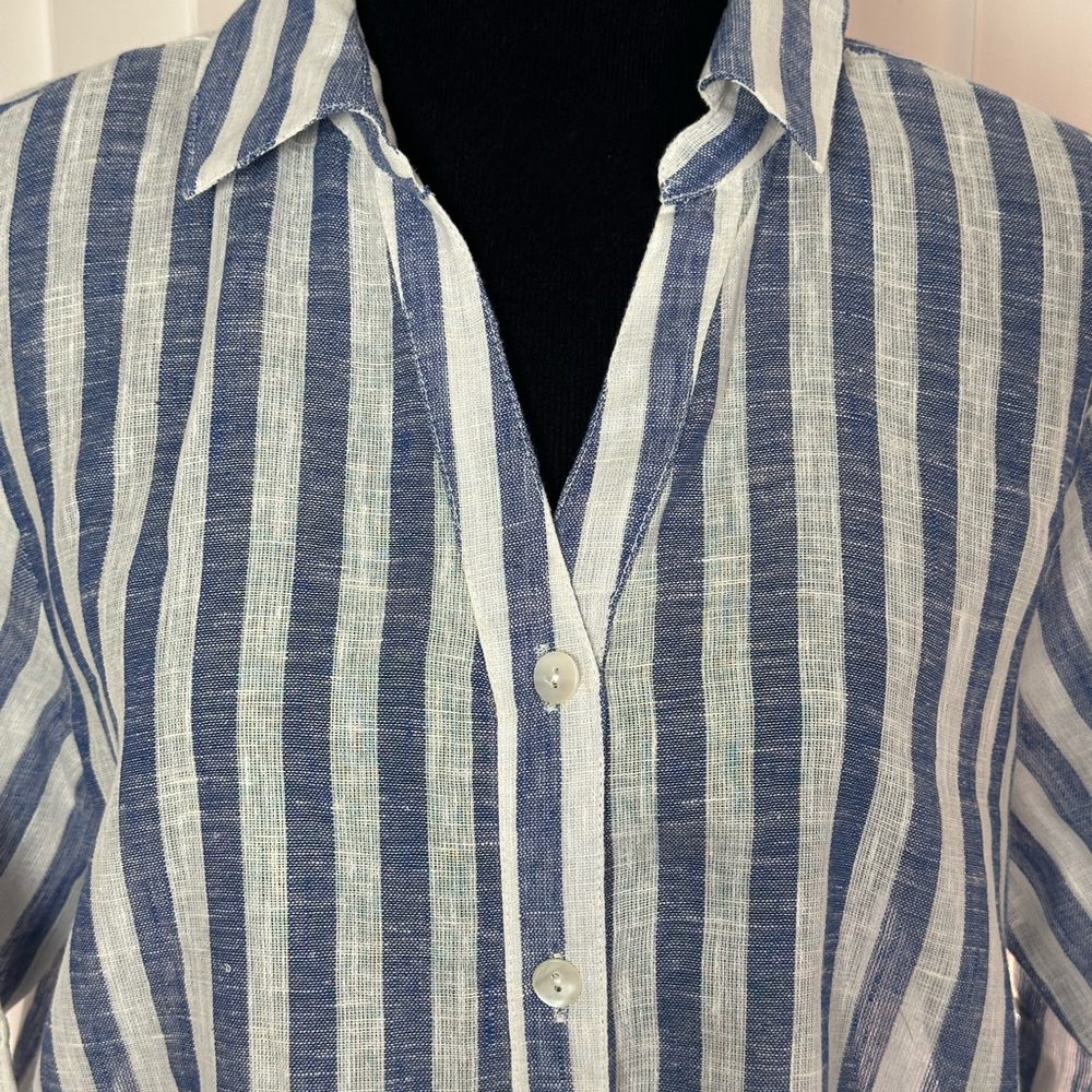 Classic Striped Button-Down Shirt for Men